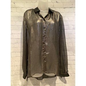 Tahari blouse size medium